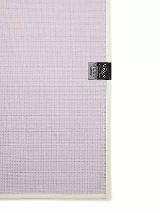 VOSSEN | Tapis de bain EXCLUSIVE 55x65cm Bleu profond | beige